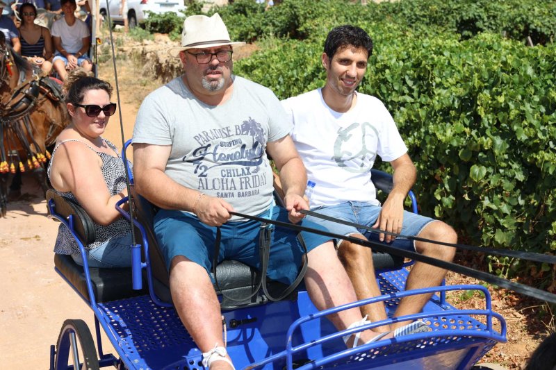 La presentació i l’entrada de la murta aporten l’ambient a l’arranc de les festes de Llíber La presentació i l’entrada de la murta aporten l’ambient a l’arranc de les festes de Llíber